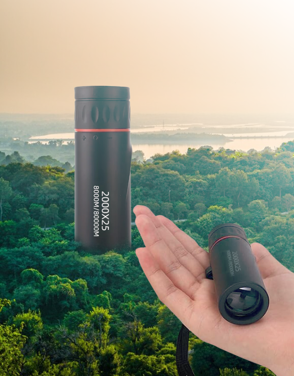 High-definition Night Vision Monocular Telescope - 2000x25 Outdoor Portable Device